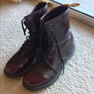 Doc martens (dr martens) 1460 cherry red vegan